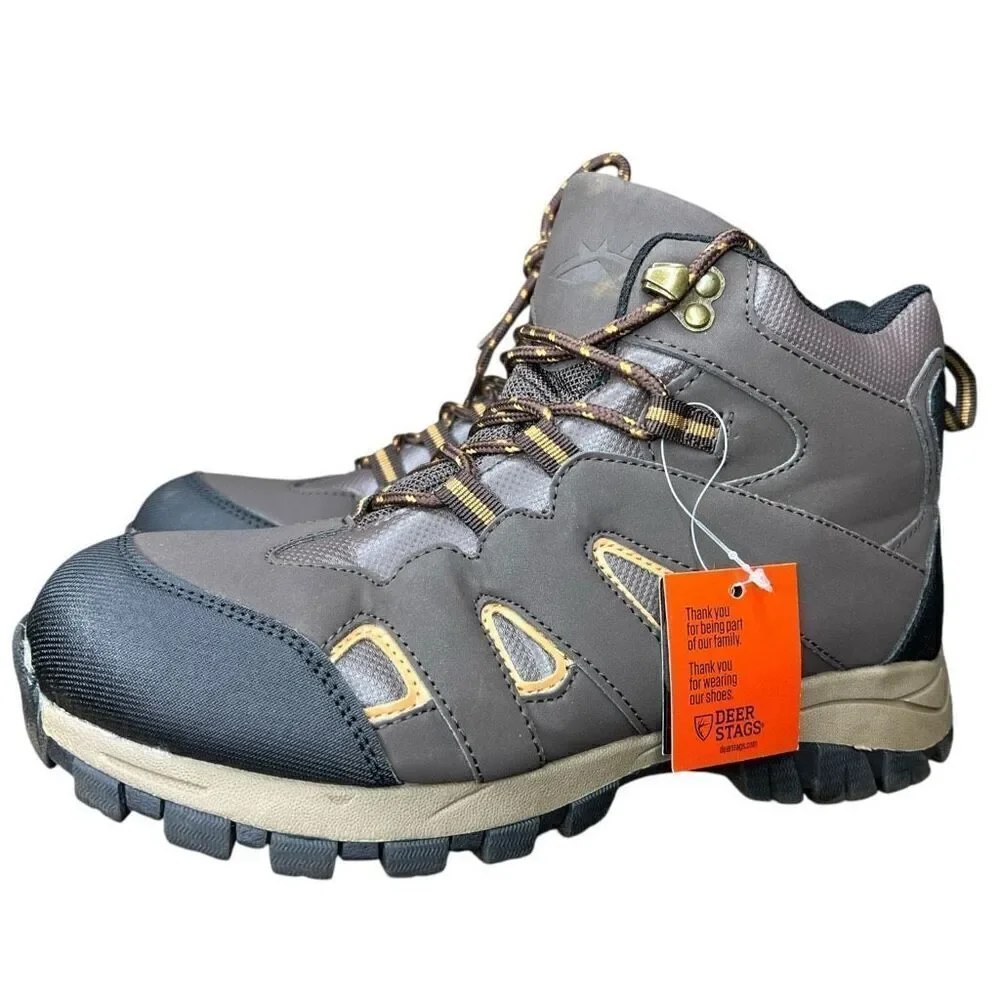 NEW Deer Stags Big Kids Drew Waterproof Hiking Boot 6.5M